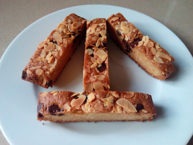 Bizcocho casero con harina de castaña