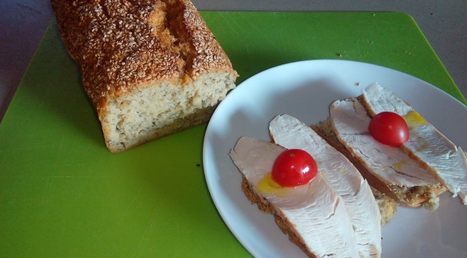 Pechuga de pollo con semillas