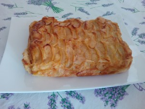 Pastel de manzana sin gluten ni mantequilla